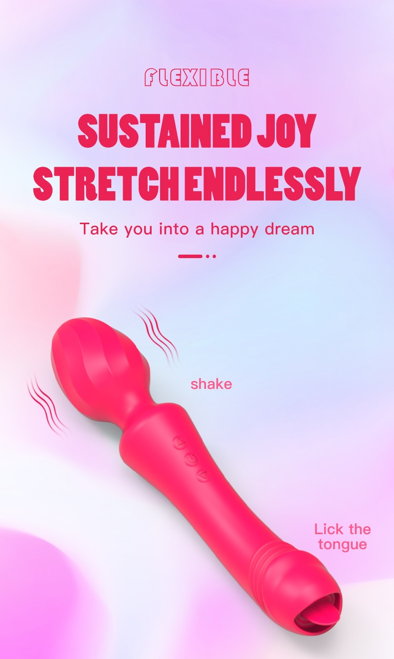 Eros Lab Vibratore multi-testa femminile per stimolazione del punto G, ricaricabile, masturbazione, bacchetta AV elettrica, giocattoli sessuali per adulti all'ingrosso_voghion.com