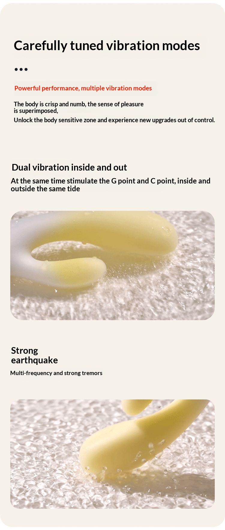 Eros Lab Shy Nuo Air Vibrateur à tête souple avec télécommande et double vibration pour massage féminin_voghion.com