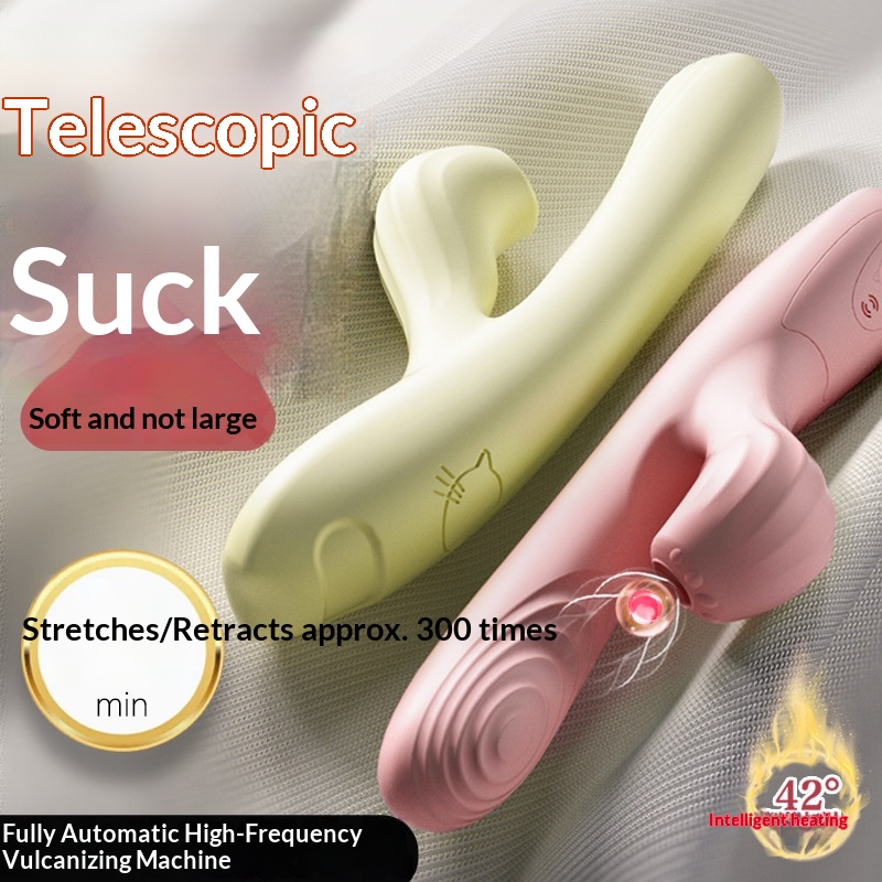 Eros Lab Out-of-control Vibrator For Women Automatic Thrusting Heating Telescopic Adult Little Red Book Hot-selling Cat Fun Stick_voghion.com