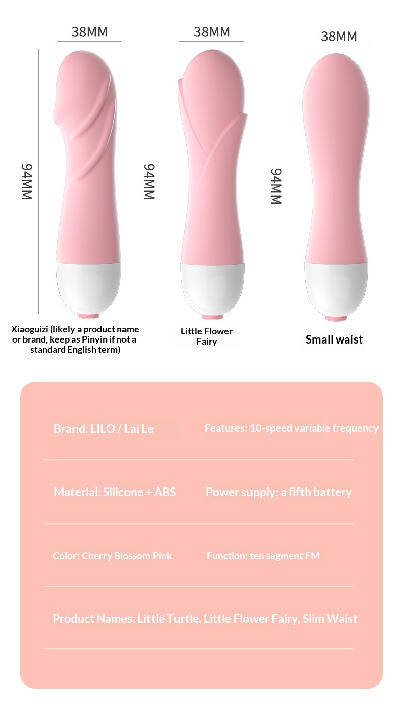 Eros Lab Laile Little Turtle Vibrator 10-Gang Variabler Mini Tragbarer Taschen-Wasserdichter Weiblicher Erwachsenen-Massagegerät Großhandel_voghion.com