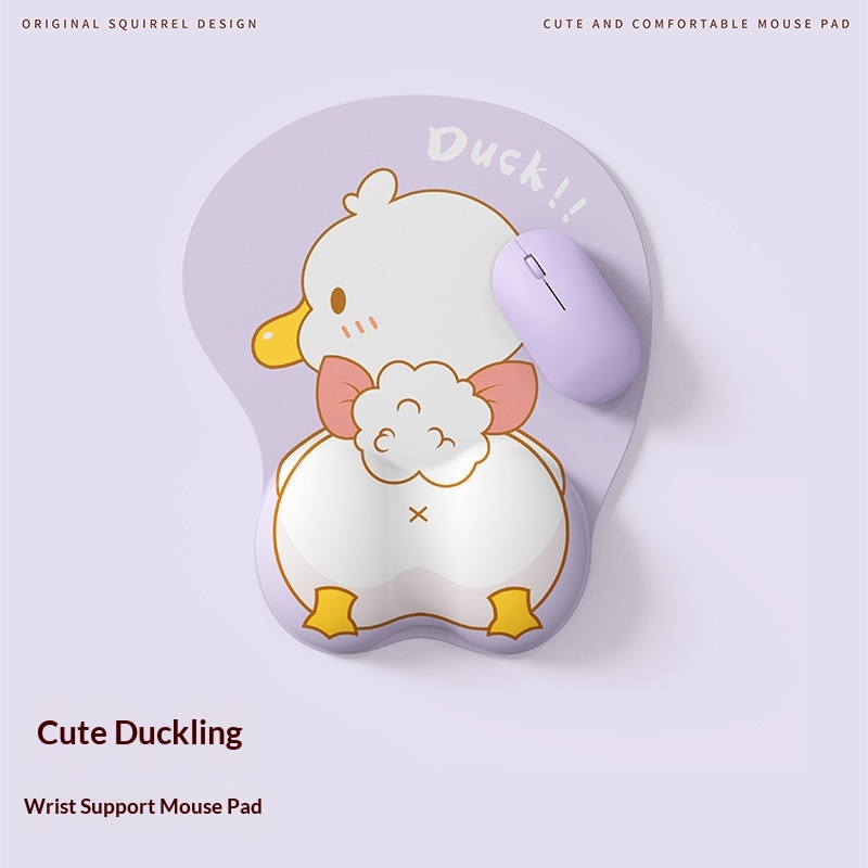 NeoGear NeoGear NeoGear Little Mouse Handschutz Silikon-Tastaturauflage Handgelenkauflage Niedliche Ente_voghion.com