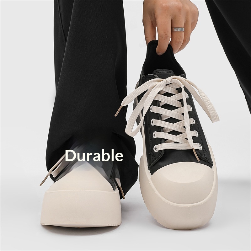 Voyage Big Head Derby Herren-Sneaker, atmungsaktiv, mit dicker Sohle und optischer Erhöhung, vielseitig und ideal für den Herbst, Nischendesign_voghion.com