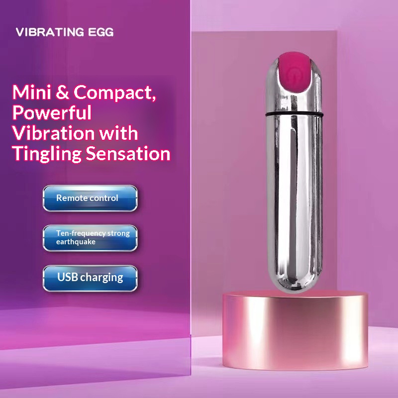 Eros Lab Rechargeable Bullet Vibrator Mini Masturbator For Women Waterproof Multi-frequency Vibrating Stick USB Charging Sex Toy_voghion.com