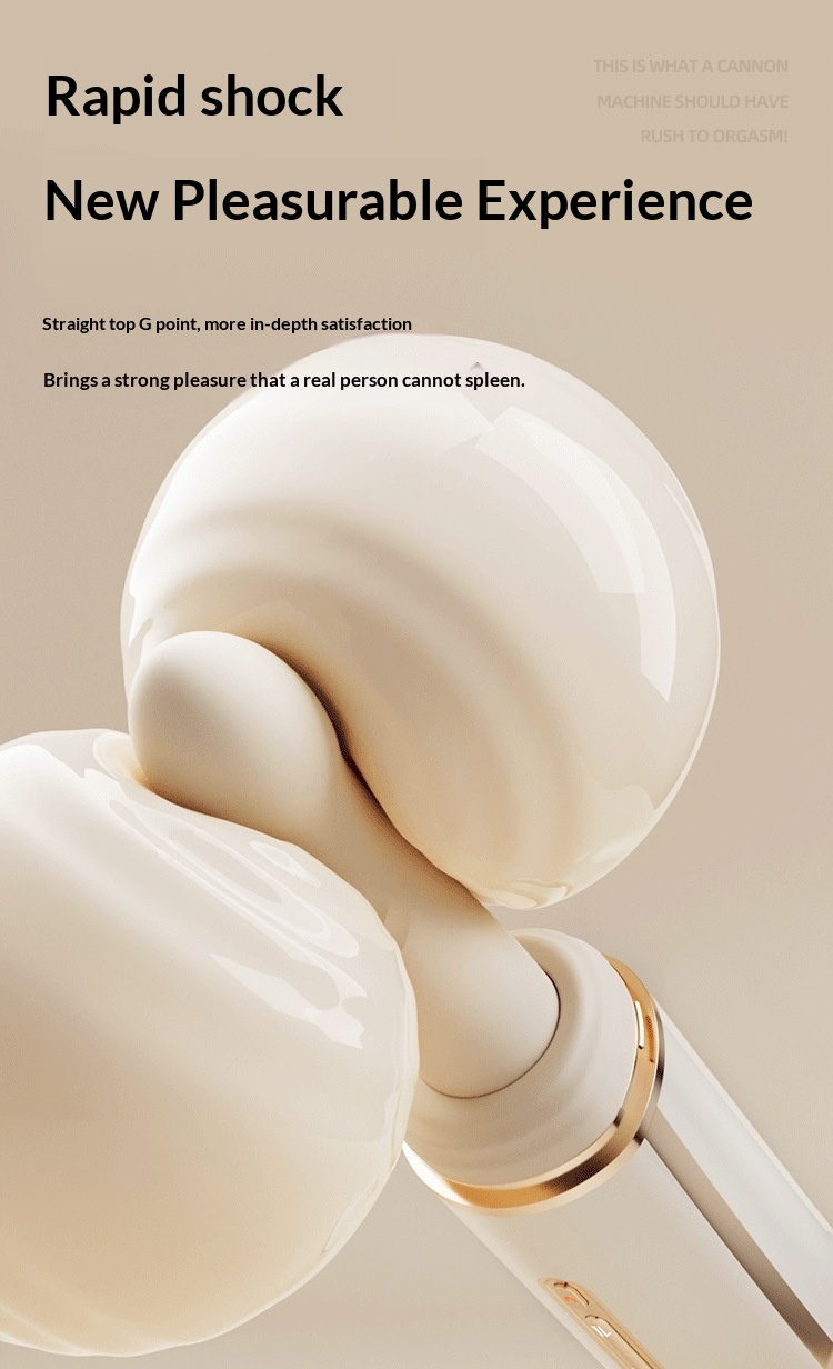 Eros Lab Mini Cannon Automatic Telescopic Thrusting Machine Multi-Functional Vibrator AV Stick Female Sex Masturbation Toy_voghion.com