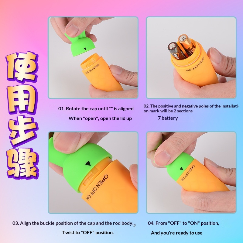 Vibromasseur sans fil Eros Lab Jinle Radish, silencieux, pour dortoir étudiant, jouet sexy féminin, produits pour adultes_voghion.com