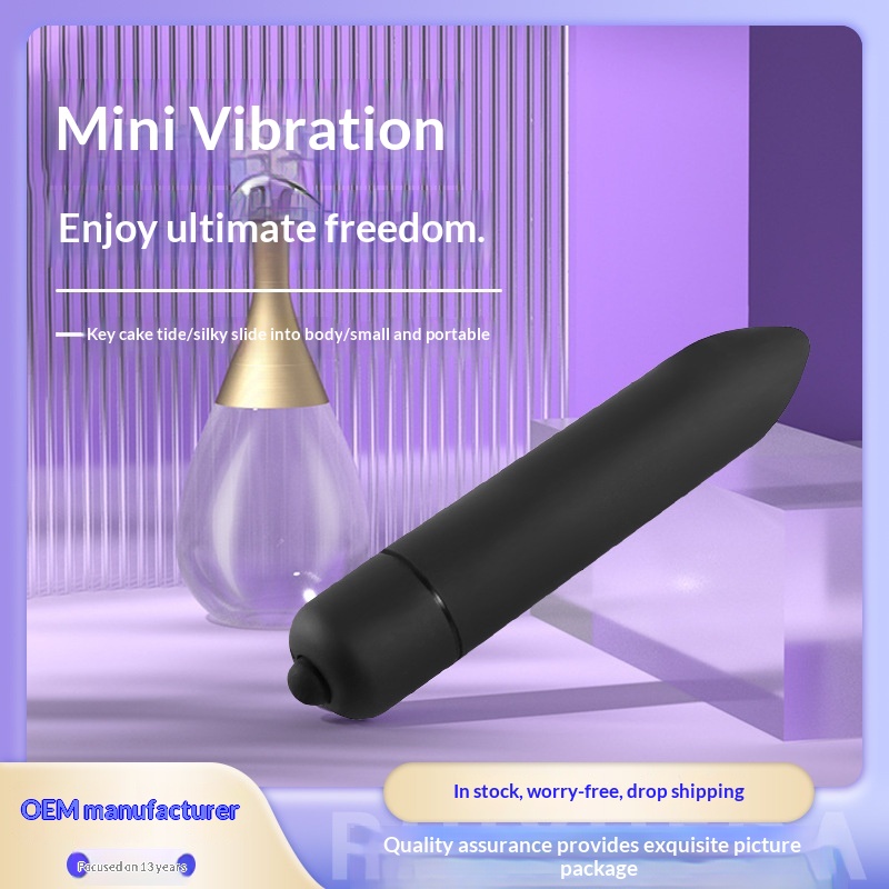 Eros Lab Mini Zehn-Frequenz-Vibrator, spitz, matt, lang, kugelförmig, für Frauen, Masturbator, Sexspielzeug für Erwachsene_voghion.com