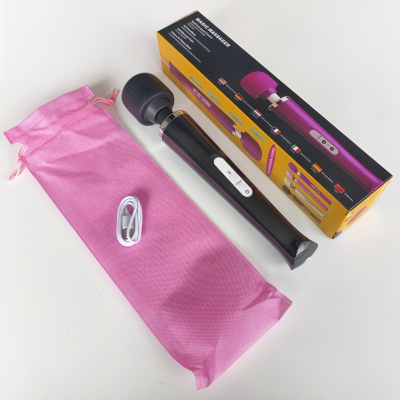 Eros Lab Cross-Border Charging US Big AV Vibrator Direct Insertion Version Female Masturbation Device 10 Frequency Massage Stick_voghion.com