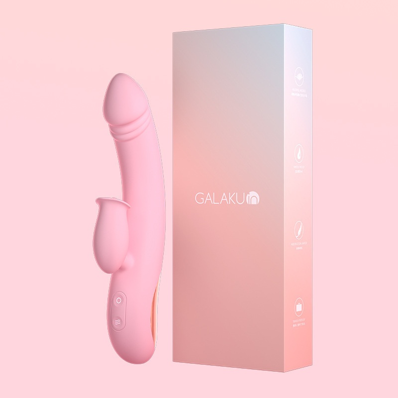 Eros Lab GALAKU Shanni Vibrator Smart Heating Massage Stick Swinging Telescopic Masturbation Female Erotic Adult Products_voghion.com