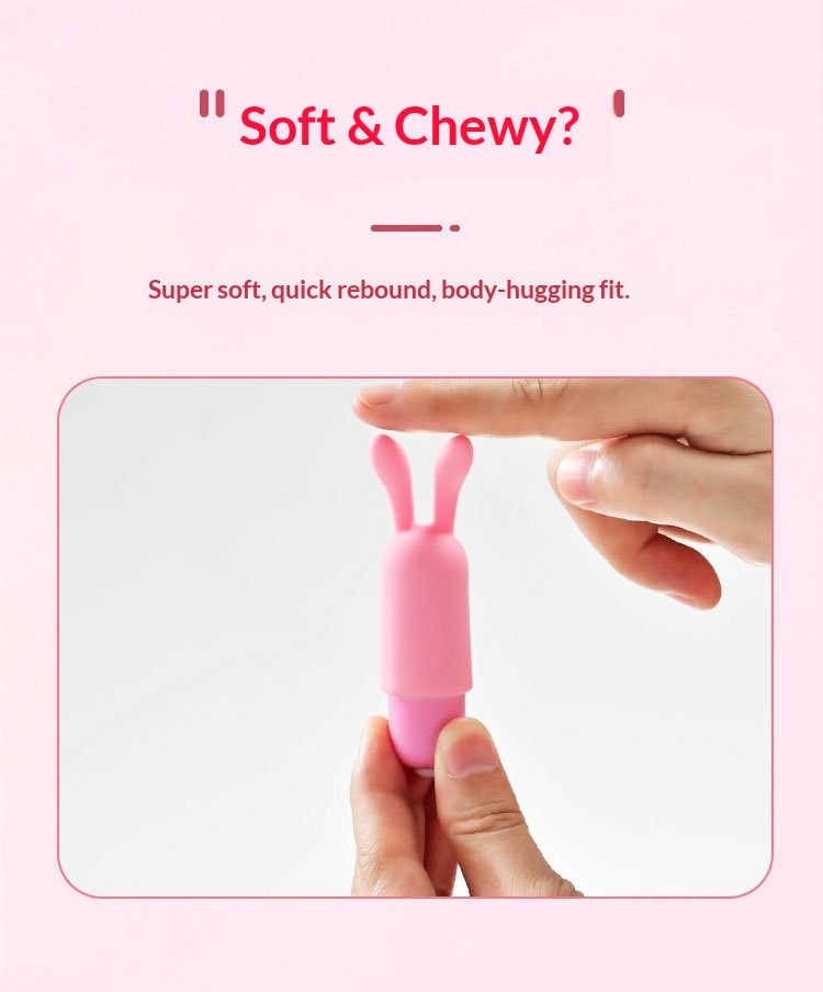 Eros Lab ROSELEX Mini Vibrator With Head Cover Toy Device Adult Sex Product_voghion.com