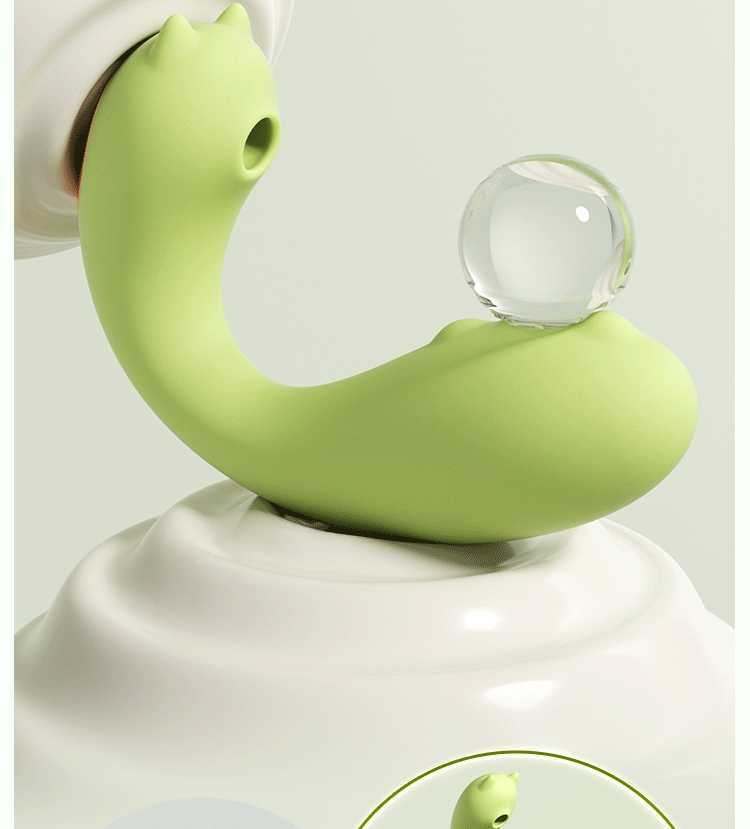 Eros Lab Little Monster Œuf vibrant à succion télécommandé pour orgasme féminin_voghion.com
