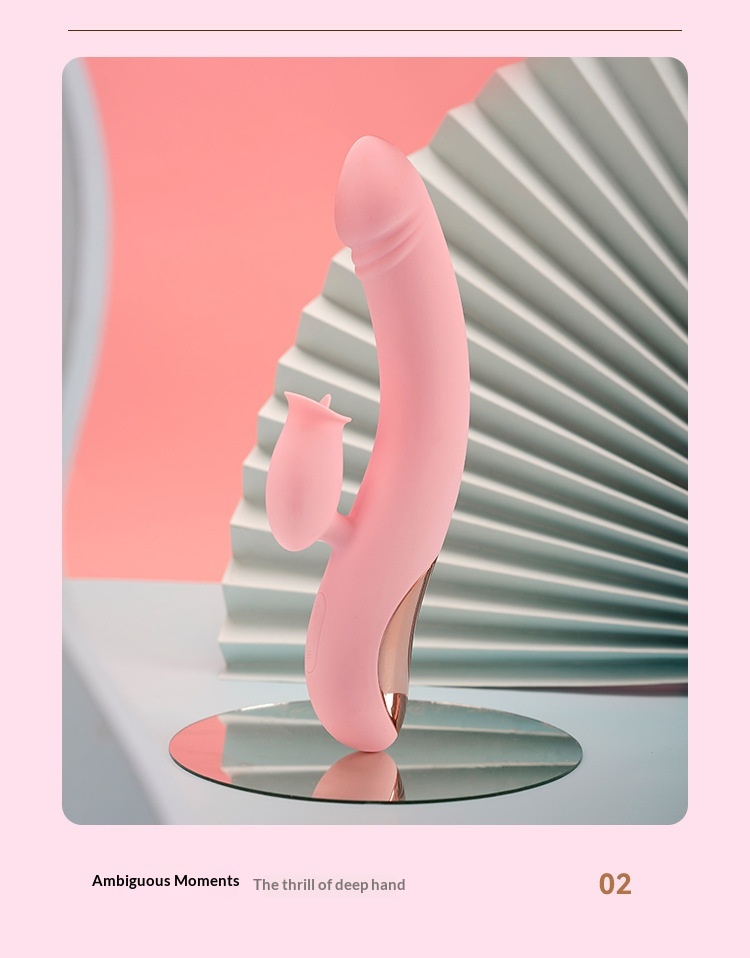 Eros Lab GALAKU Shanni Vibrator Smart Heating Massage Stick Swinging Telescopic Masturbation Female Erotic Adult Products_voghion.com