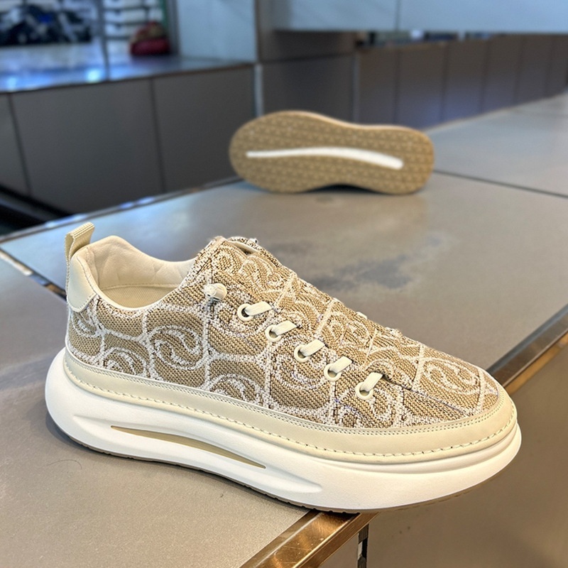 Voyage Canvas Erkek Yaz 2025 Yeni Trend Çok Yönlü Kırmızı Günlük Düz Spor Kumaş Kokuya Dayanıklı Trend Ayakkabılar_voghion.com