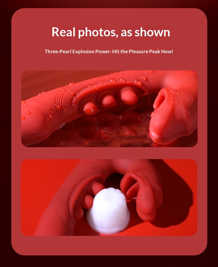 Eros Lab Musical Note Stick Tongue Licking Mouth Biting Vibrator Female Masturbator Strong Vibration Orgasm Handheld Sex Toy_voghion.com