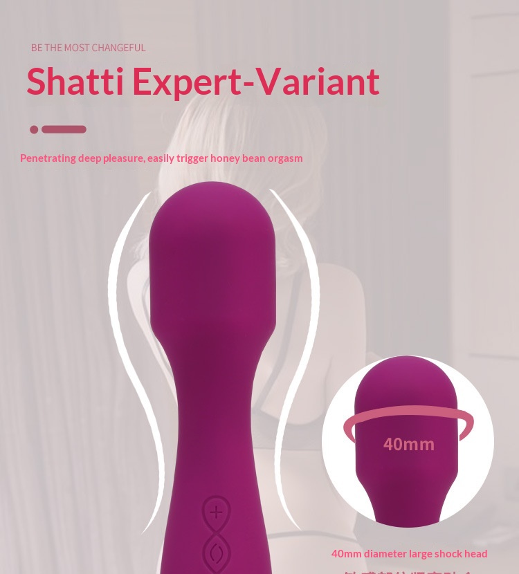 Eros Lab individuell anpassbarer Vibrator zur weiblichen Masturbation, elektrischer Silikon-Frequenzumwandlungs-Massagestab_voghion.com