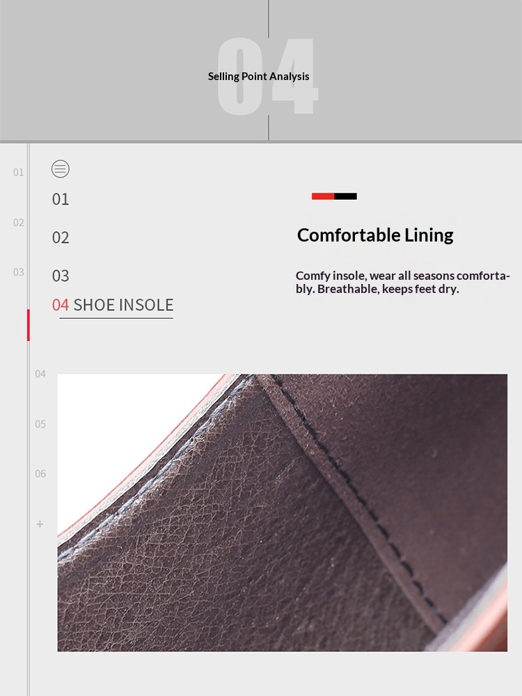 Zapatos WalkPrime New Brogue de cuero estilo británico, informales, formales y transpirables para hombre._voghion.com