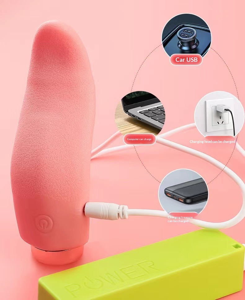 Eros Lab Dispositif de léchage long féminin Masturbateur vibrant à langue avec simulation de vibrations AV Jouet sexuel silencieux_voghion.com
