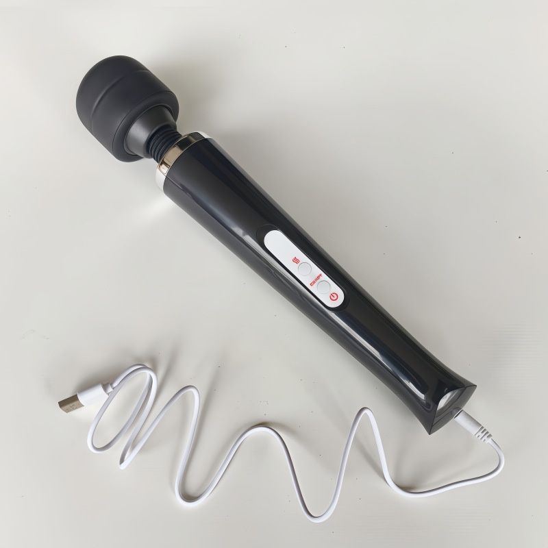 Eros Lab Cross-Border Charging US Big AV Vibrator Direct Insertion Version Female Masturbation Device 10 Frequency Massage Stick_voghion.com