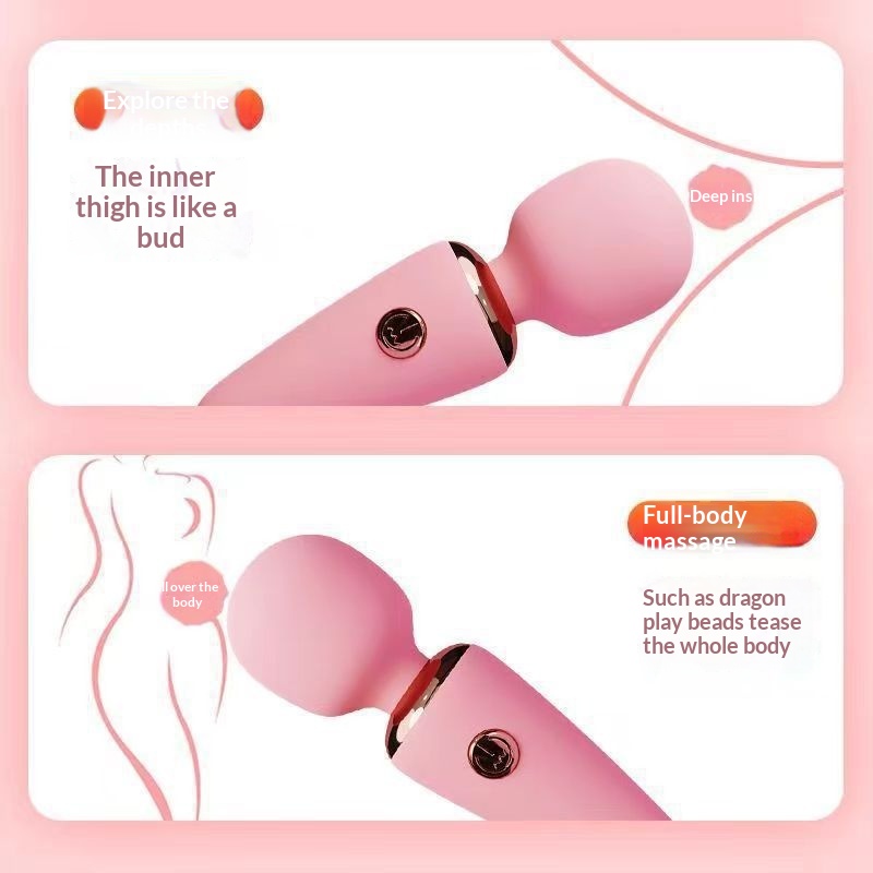 Eros Lab Galaku Ice Cream Cone Mini AV Strong Vibration Vibrator Female Multi-frequency Small Massage Stick Masturbation_voghion.com
