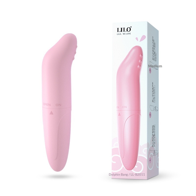 Eros Lab Laile Dolphin Vibrator Girl Self-Defense Stick Point Vibration Massage Mini Toy Fun And Exciting_voghion.com