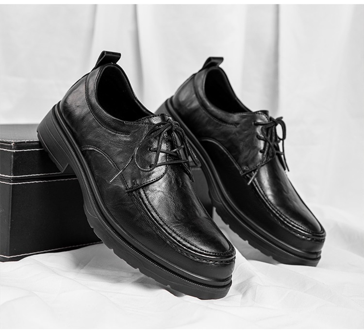 Voyage Herrenschuhe aus echtem Leder mit Absatzverstärkung, britischer Business-Derby-Stil, lässig, für Bräutigam und Hochzeit, weiche Sohle, extra große Größe 45_voghion.com