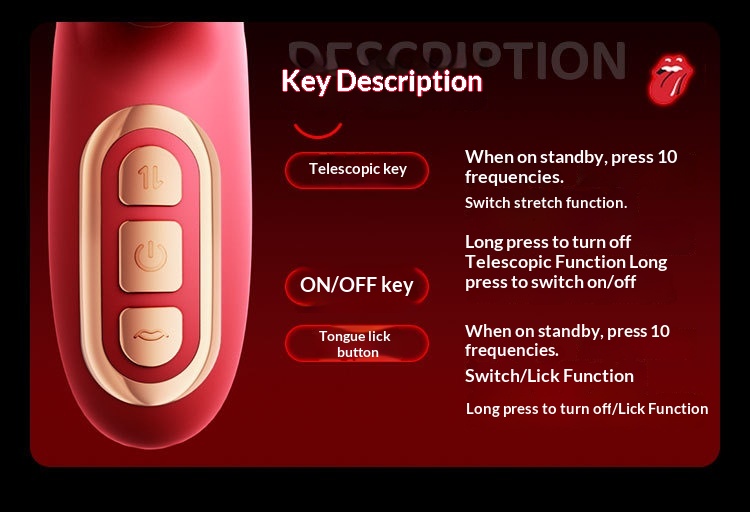 Masturbateur vibrant multifréquence Eros Lab Active Point Xiyan pour adultes, avec stimulation de la langue et des mouvements de va-et-vient._voghion.com