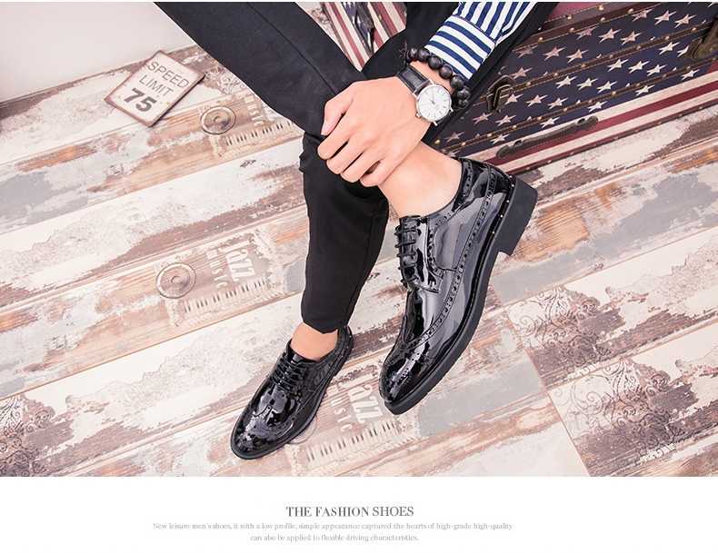 WalkPrime 2025 – Trendige spitze Brogues für Herren, grenzenlose Lederschuhe in großen Größen_voghion.com