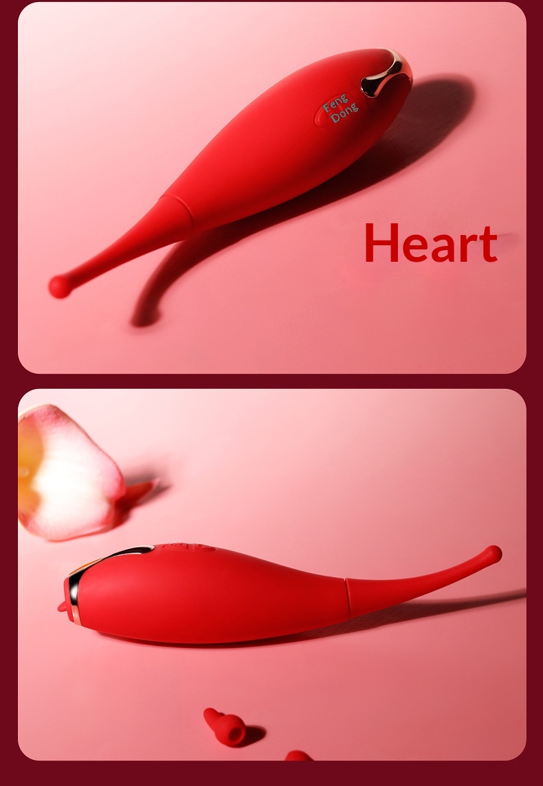 Eros Lab Qingmi Star Flame Goddess Point Vibrating Pen Tongue Licking Vibrator Female Massage Stick Masturbator Toys Adult Sex_voghion.com