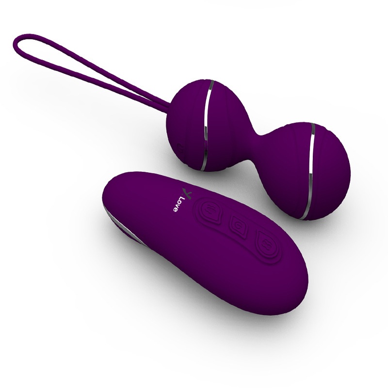 Eros Lab Silicone Shrinkable Vaginal Ball Flirting Wireless Remote Control Vibrator Adult Products Export_voghion.com