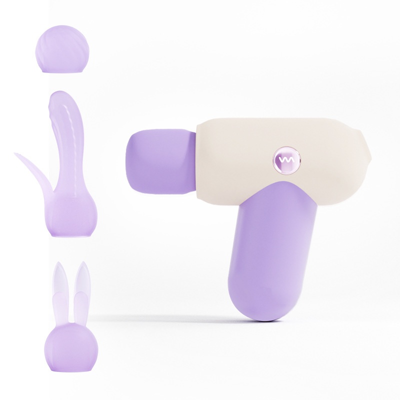 Eros Lab TITILLO Jingmo 2nd Generation Massager AV Wand Sucking Vibration With Two Head Covers For Women Adult Sex Toys_voghion.com