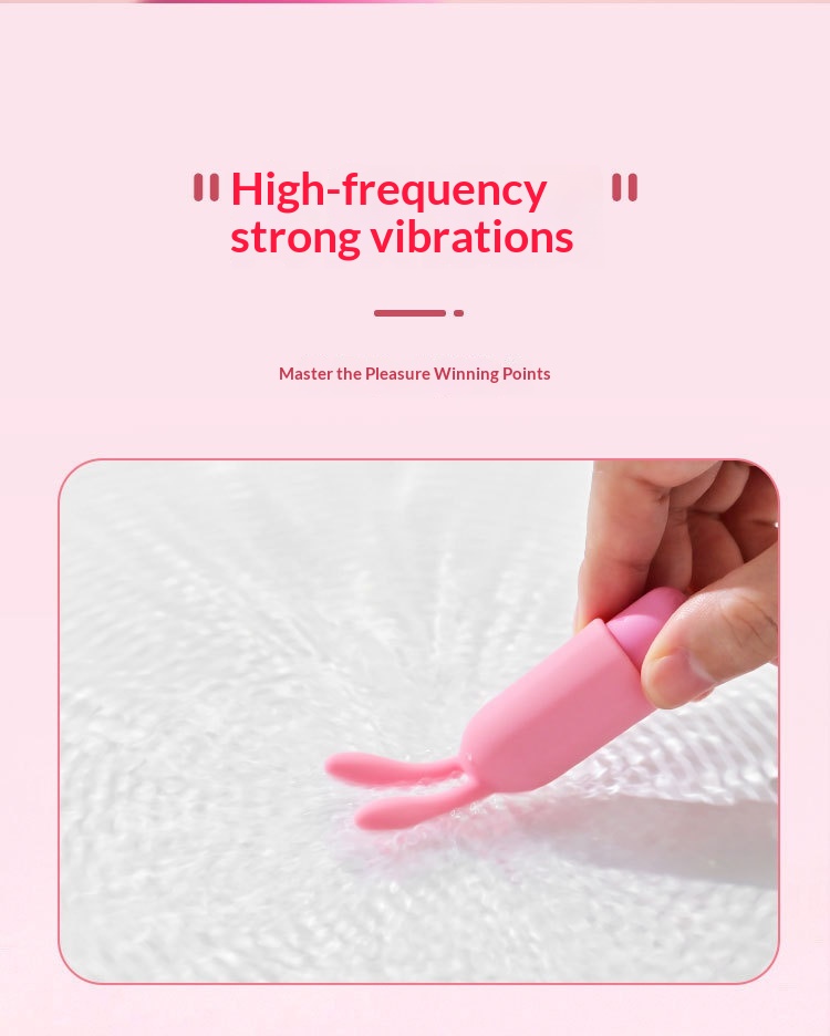 Eros Lab ROSELEX Mini Vibrator With Head Cover Toy Device Adult Sex Product_voghion.com