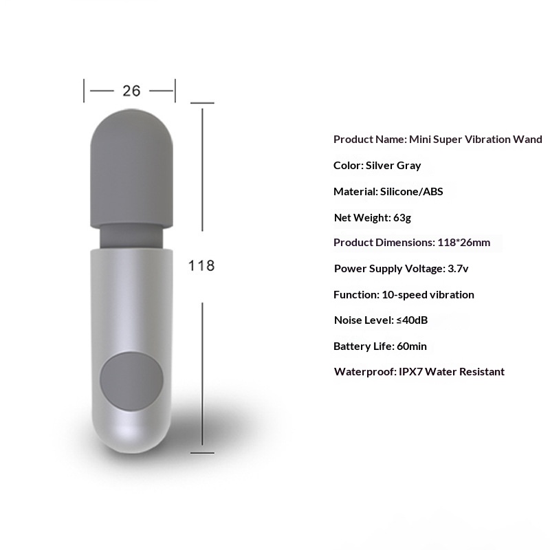 Eros Lab Mini Strong Vibration Vibrator Penetration Instant Orgasm Female Adult Products Factory Flirting Toys Masturbation_voghion.com
