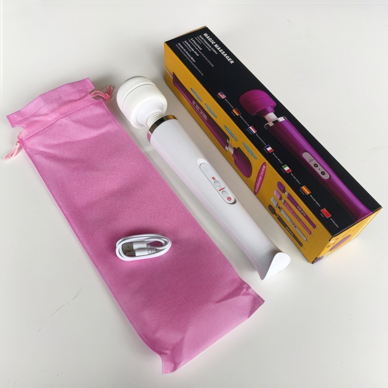 Eros Lab Cross-Border Charging US Big AV Vibrator Direct Insertion Version Female Masturbation Device 10 Frequency Massage Stick_voghion.com