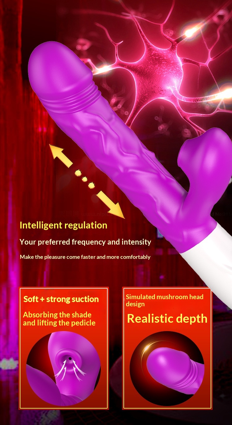 Eros Lab FOX Dazzling V20 Vibratore Prodotti Femminili Masturbatore Erotico per Adulti Autodifesa Masturbazione Riscaldamento Inseribile Aspirazione_voghion.com