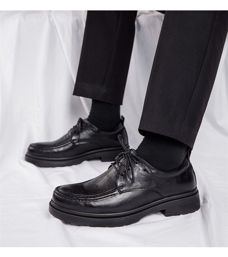 Voyage Herrenschuhe aus echtem Leder mit Absatzverstärkung, britischer Business-Derby-Stil, lässig, für Bräutigam und Hochzeit, weiche Sohle, extra große Größe 45_voghion.com