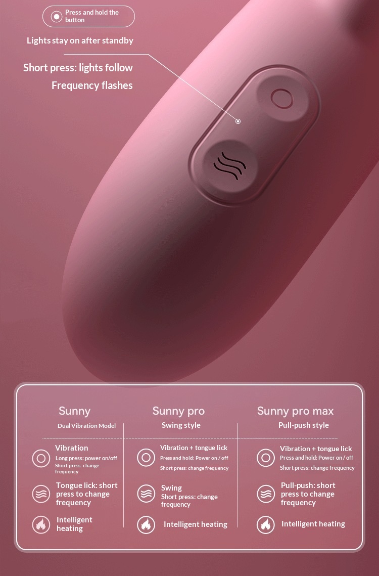 Eros Lab GALAKU Shanni Vibrator Smart Heating Massage Stick Swinging Telescopic Masturbation Female Erotic Adult Products_voghion.com