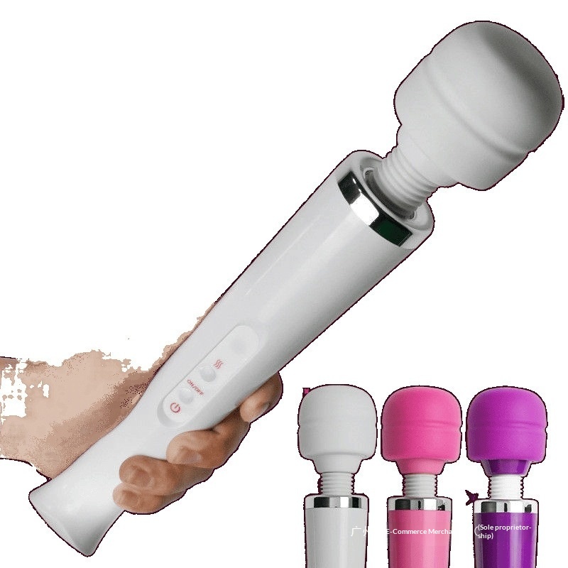 Eros Lab Amerikanischer Stil Direktstecker 220V Wiederaufladbarer Vibrator mit starker Vibration für Erwachsene, großer Kopf, AV-Stab für den privaten Gebrauch_voghion.com