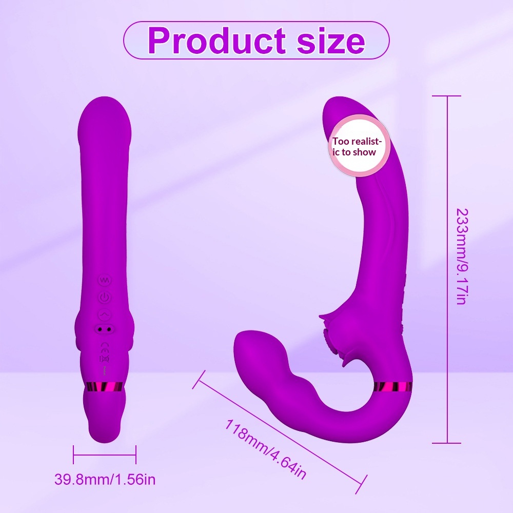 Eros Lab Neuer SAV190 Dual Shock Vibrationsstab für Frauen, 10 Vibrationsfrequenzen, Sexspielzeug, Großhandel_voghion.com