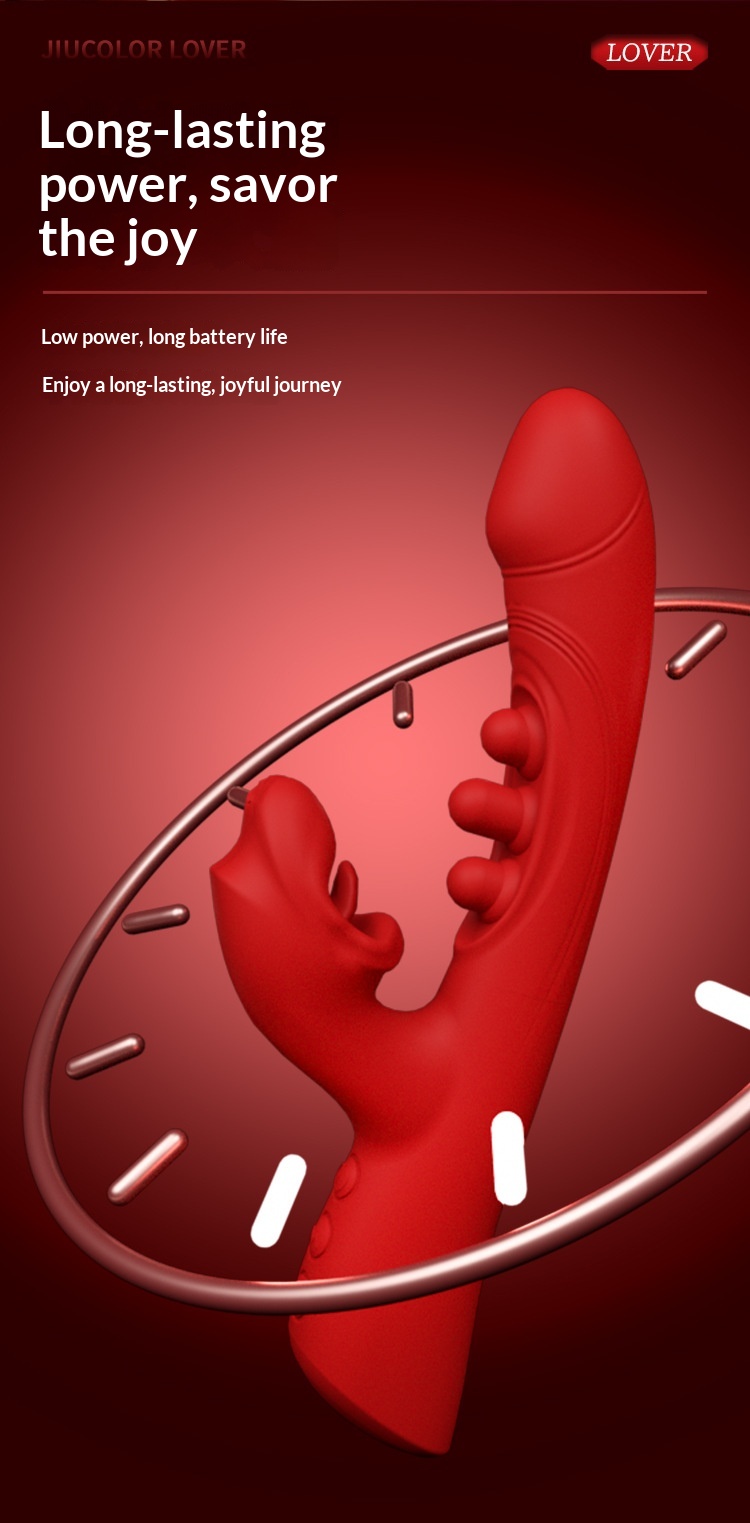 Eros Lab Musical Note Stick Tongue Licking Mouth Biting Vibrator Female Masturbator Strong Vibration Orgasm Handheld Sex Toy_voghion.com