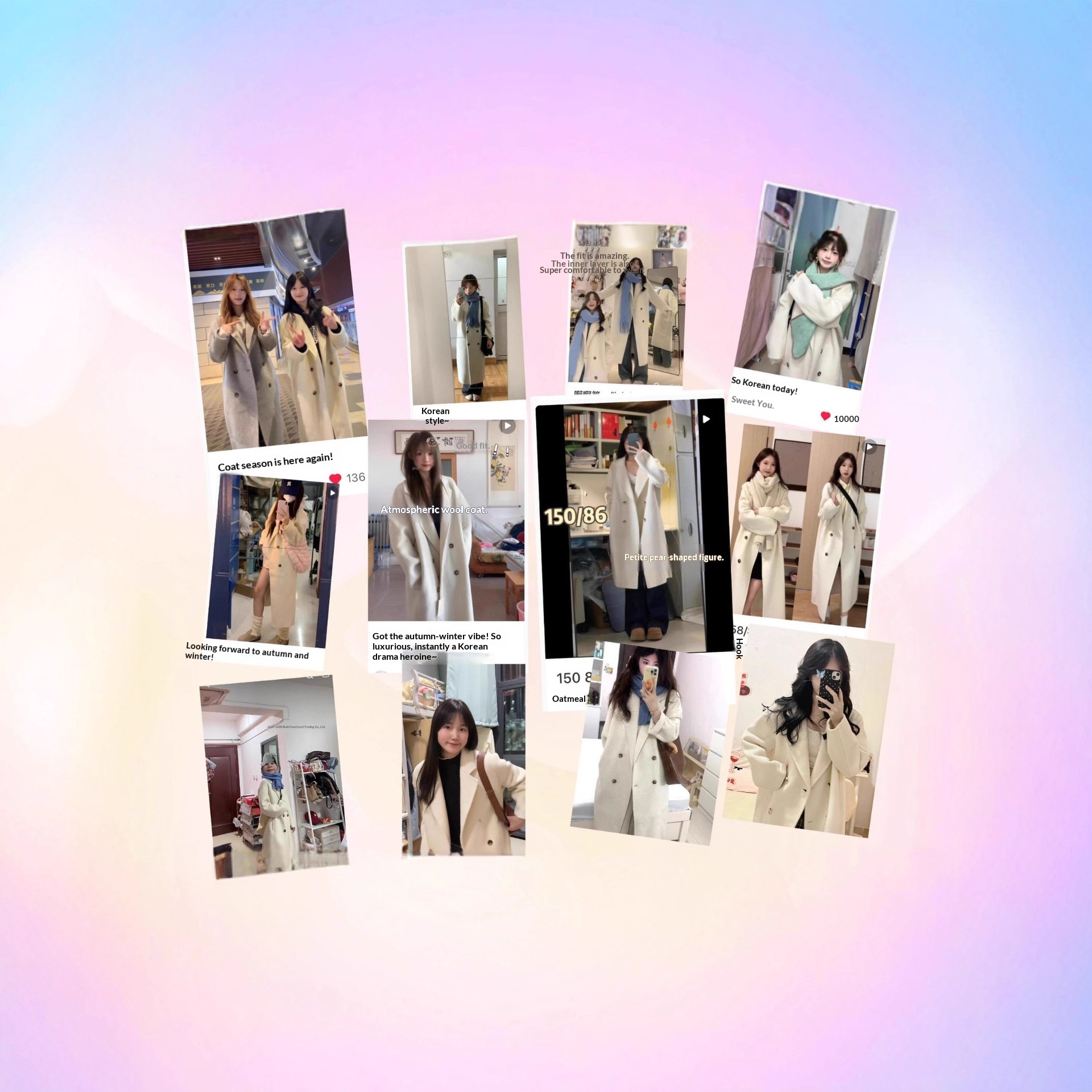 Damenbekleidung Herbst/Winter 2025: Lässiger, dicker, doppelseitiger Wollmantel, lange Damenjacke, weicher Stil, vielseitig_voghion.com