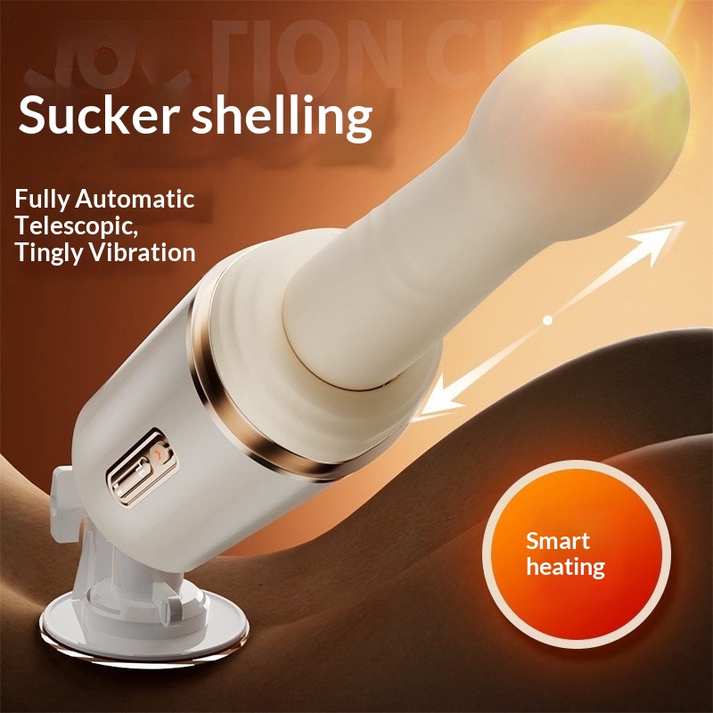 Eros Lab Mini Cannon Automatic Telescopic Thrusting Machine Multi-Functional Vibrator AV Stick Female Sex Masturbation Toy_voghion.com