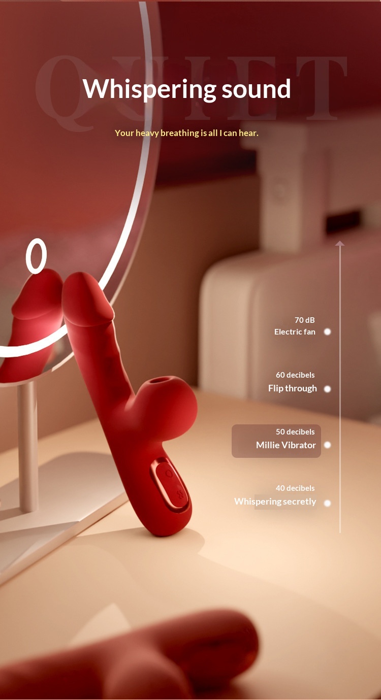 Eros Lab Hengqu-GALAKU Milly Vibratore Rosa Succhiatore Intelligente Riscaldamento Sesso Masturbazione Femminile Apparecchio-Hengqu_voghion.com