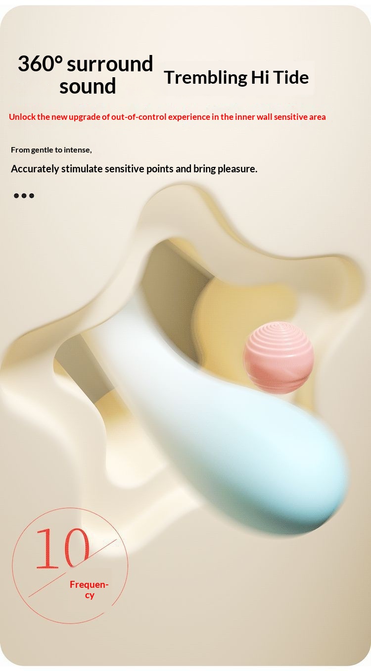 Eros Lab Shy Nuo Air Vibrateur à tête souple avec télécommande et double vibration pour massage féminin_voghion.com