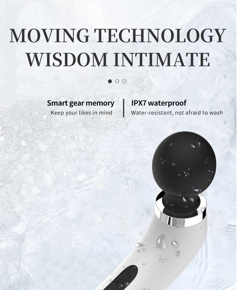 Eros Lab Strong Vibrating Massager Muscle Relaxation Multi-Functional Detachable Motor Massage Stick Silent Design_voghion.com