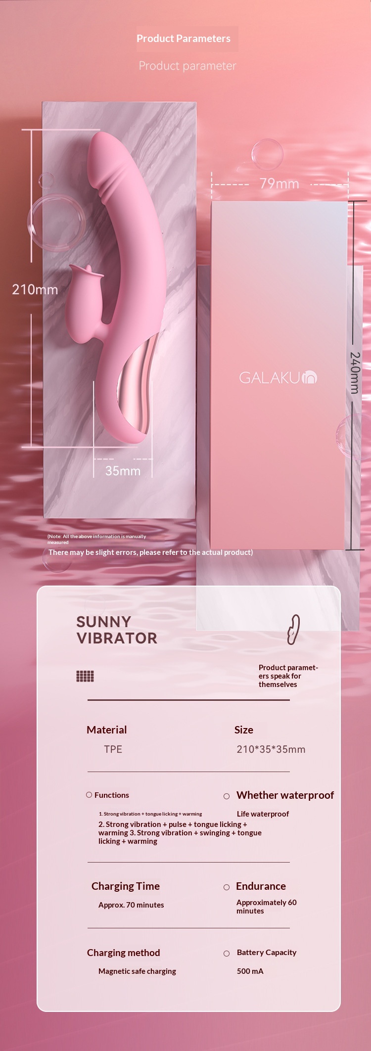 Eros Lab GALAKU Shanni Vibrator Smart Heating Massage Stick Swinging Telescopic Masturbation Female Erotic Adult Products_voghion.com