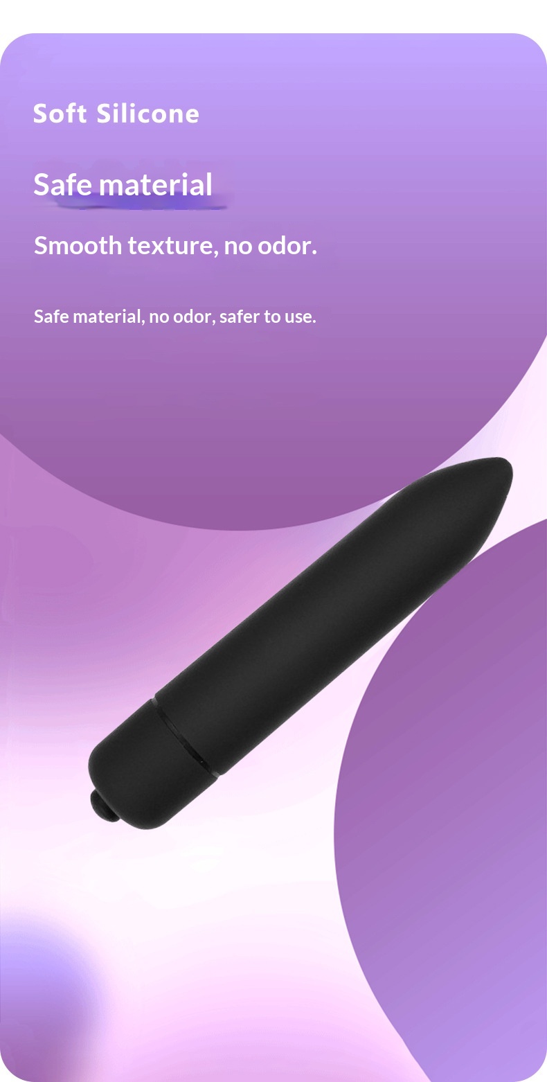 Eros Lab Mini Zehn-Frequenz-Vibrator, spitz, matt, lang, kugelförmig, für Frauen, Masturbator, Sexspielzeug für Erwachsene_voghion.com
