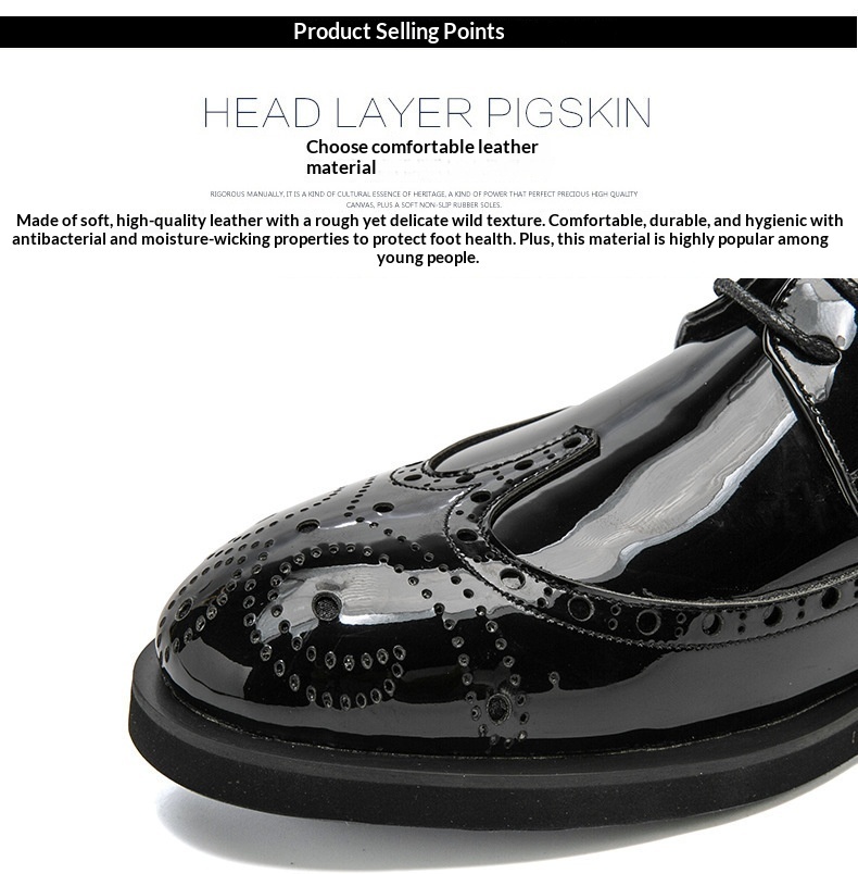 WalkPrime 2025 – Trendige spitze Brogues für Herren, grenzenlose Lederschuhe in großen Größen_voghion.com