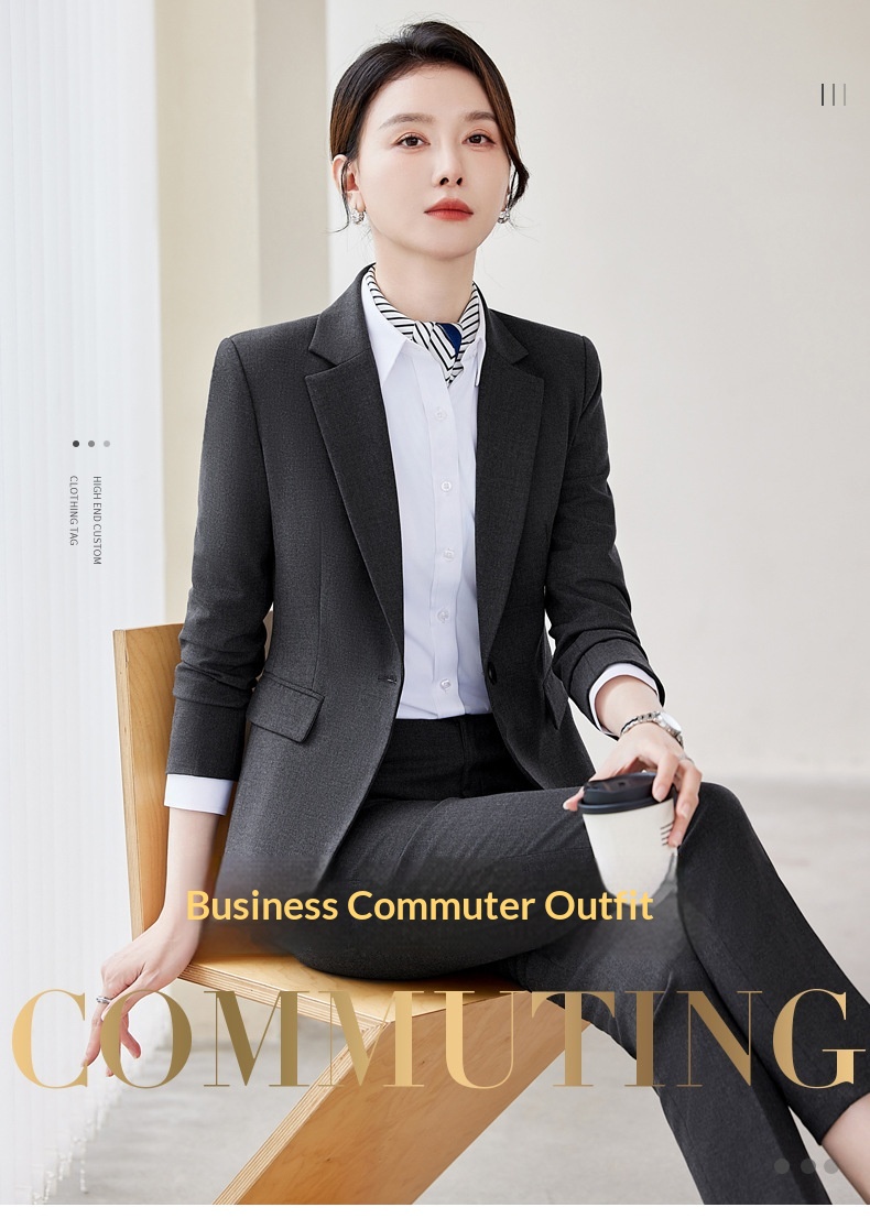 ChicShe Suit Set For Women Hotel Manager Workwear High-end Bank 4S Store Civil Servant Interview Formal Wear Professional Jacket_voghion.com