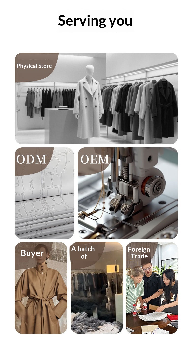 Women's Clothing Classic European Version Bathrobe Max Women M Brand Double-Sided Cashmere Wool Coat_voghion.com