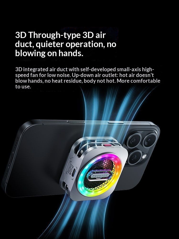 Digitex Magnetic Radiator Gaming Phone Semiconductor Cooling Suitable_voghion.com
