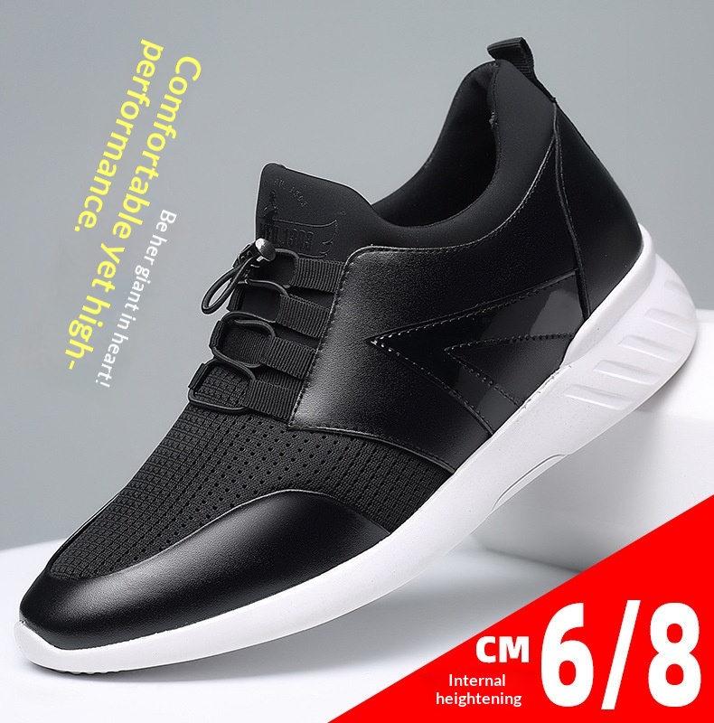 Chaussures de sport chaudes et confortables pour homme, rehausse invisible de 8 cm, style business casual._voghion.com